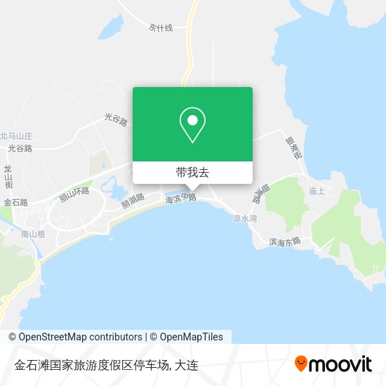 金石滩国家旅游度假区停车场地图