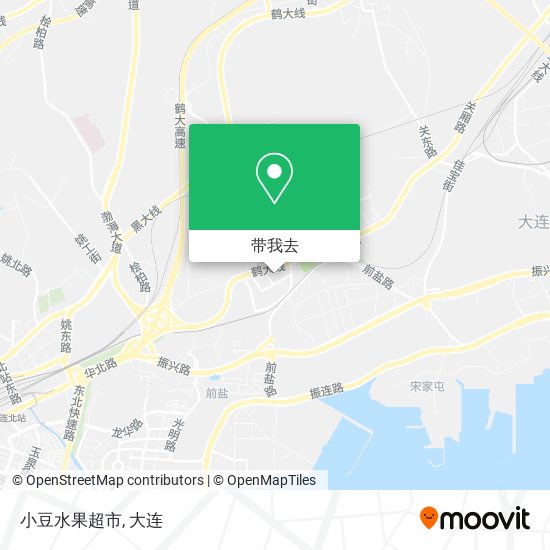 小豆水果超市地图