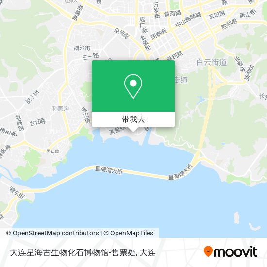 大连星海古生物化石博物馆-售票处地图