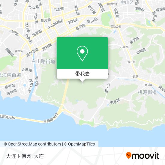 大连玉佛园地图