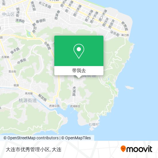 大连市优秀管理小区地图