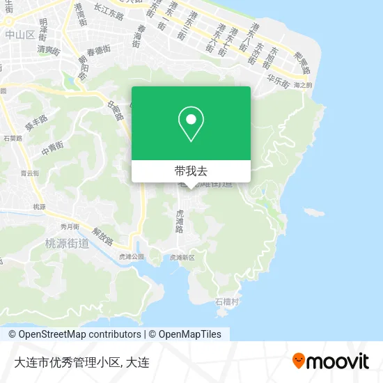 大连市优秀管理小区地图