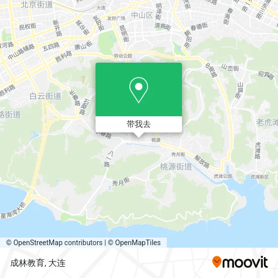 成林教育地图
