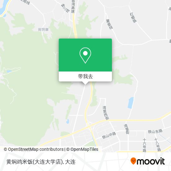 黄焖鸡米饭(大连大学店)地图