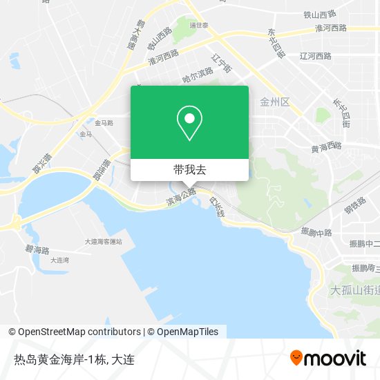 热岛黄金海岸-1栋地图