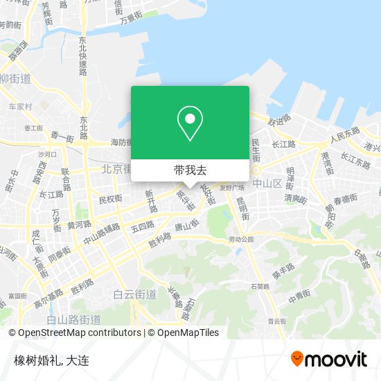 橡树婚礼地图