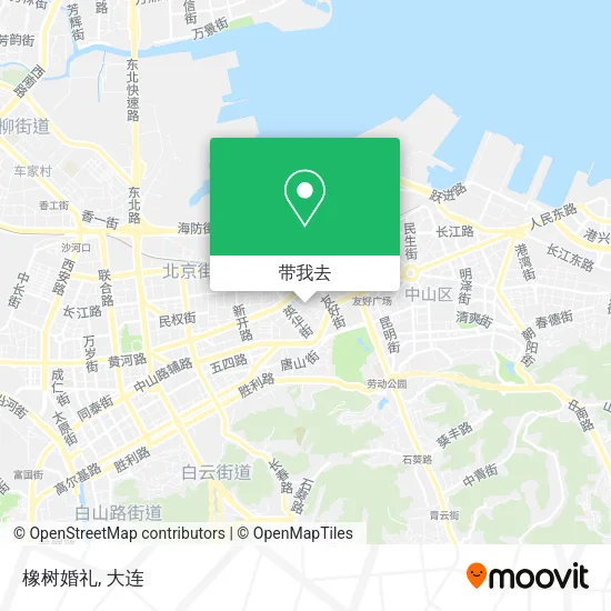 橡树婚礼地图