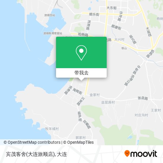 宾茂客舍(大连旅顺店)地图