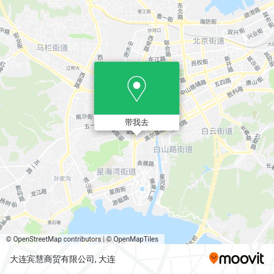 大连宾慧商贸有限公司地图
