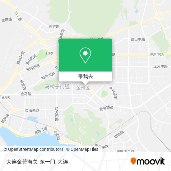 大连金普海关-东一门地图