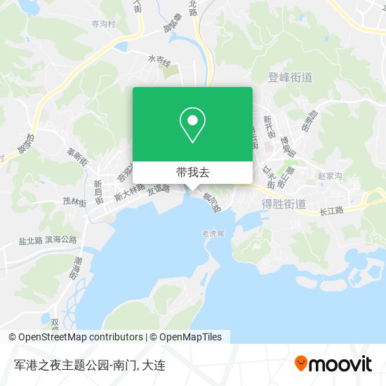 军港之夜主题公园-南门地图