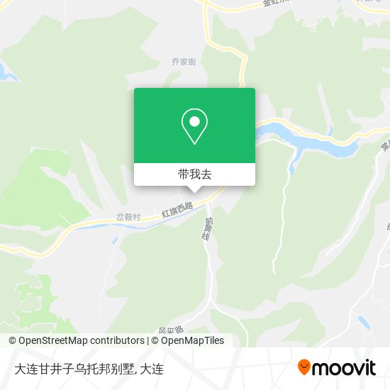 大连甘井子乌托邦别墅地图