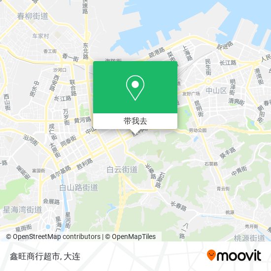 鑫旺商行超市地图