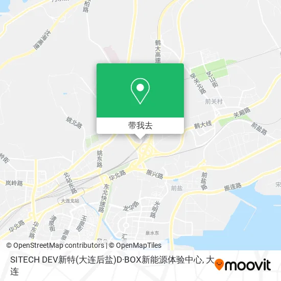 SITECH DEV新特(大连后盐)D·BOX新能源体验中心地图