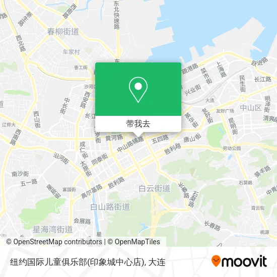 纽约国际儿童俱乐部(印象城中心店)地图