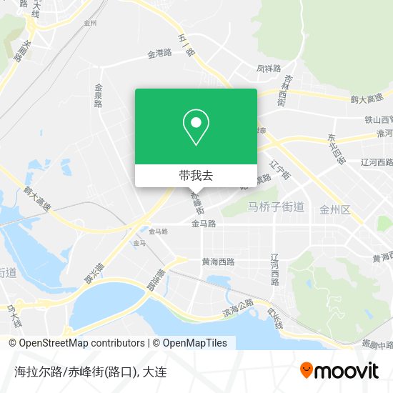 海拉尔路/赤峰街(路口)地图