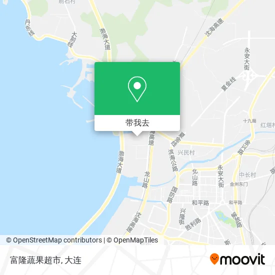 富隆蔬果超市地图