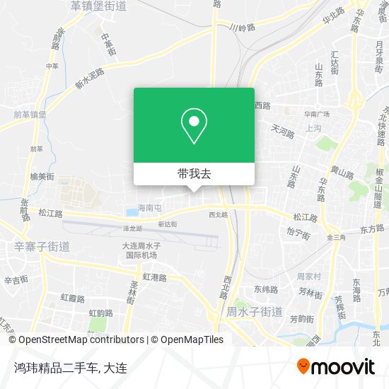 鸿玮精品二手车地图