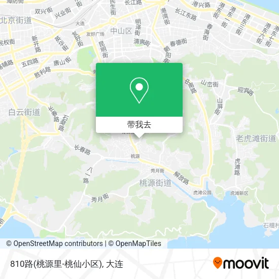 810路(桃源里-桃仙小区)地图