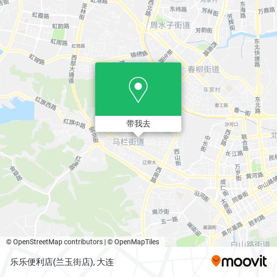 乐乐便利店(兰玉街店)地图