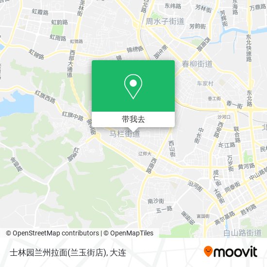 士林园兰州拉面(兰玉街店)地图