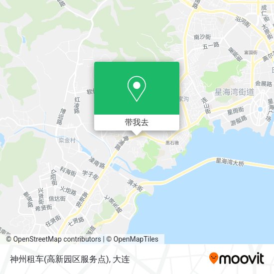 神州租车(高新园区服务点)地图