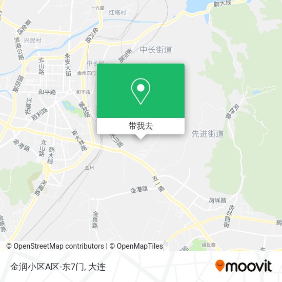 金润小区A区-东7门地图
