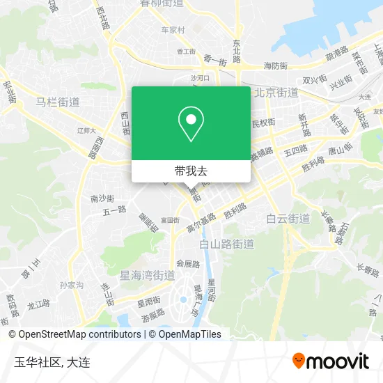 玉华社区地图