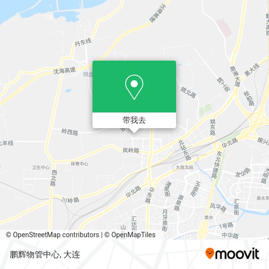 鹏辉物管中心地图