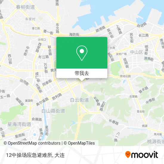 12中操场应急避难所地图