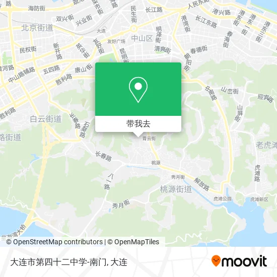 大连市第四十二中学-南门地图