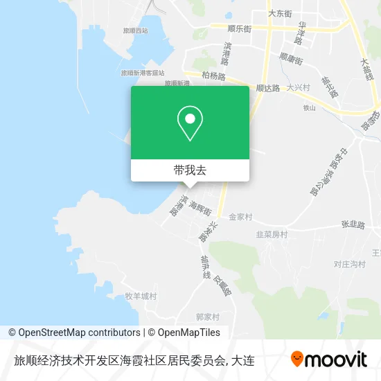 旅顺经济技术开发区海霞社区居民委员会地图