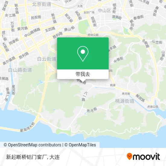 新起断桥铝门窗厂地图