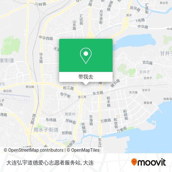 大连弘宇道德爱心志愿者服务站地图