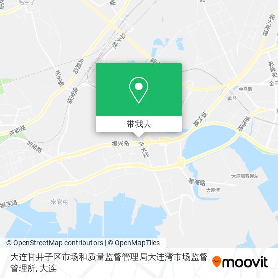 大连甘井子区市场和质量监督管理局大连湾市场监督管理所地图