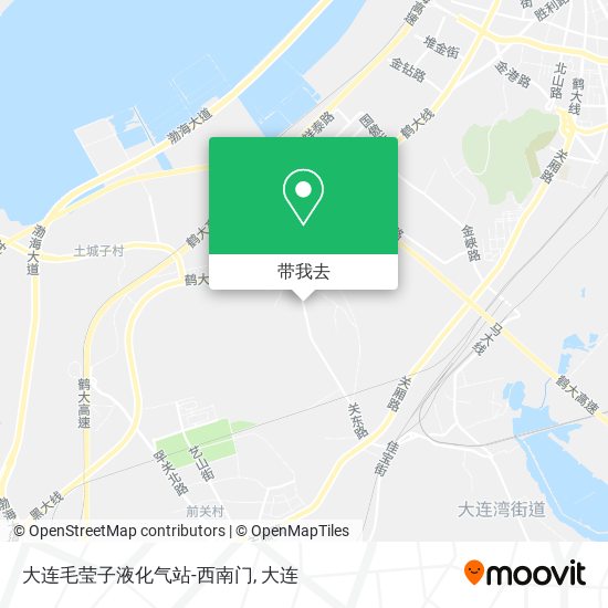 大连毛莹子液化气站-西南门地图
