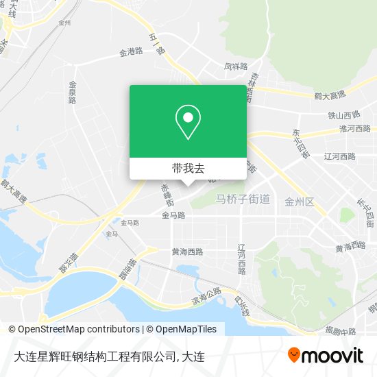 大连星辉旺钢结构工程有限公司地图