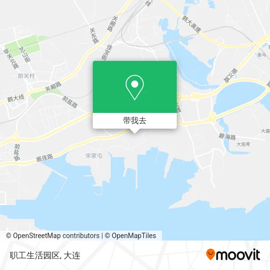 职工生活园区地图