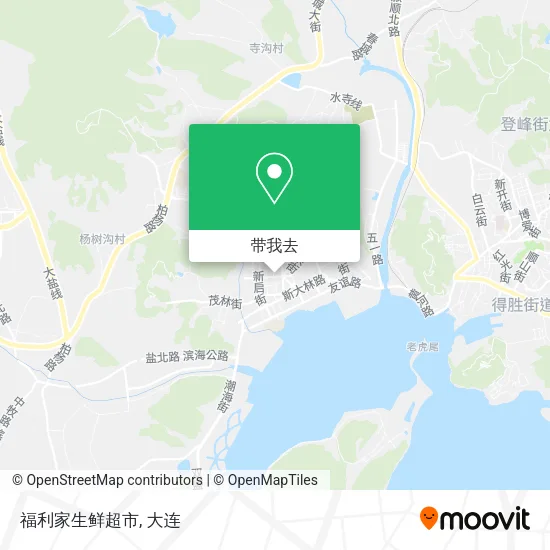 福利家生鲜超市地图