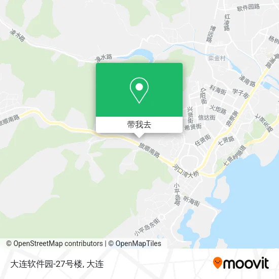 大连软件园-27号楼地图