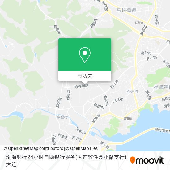 渤海银行24小时自助银行服务(大连软件园小微支行)地图