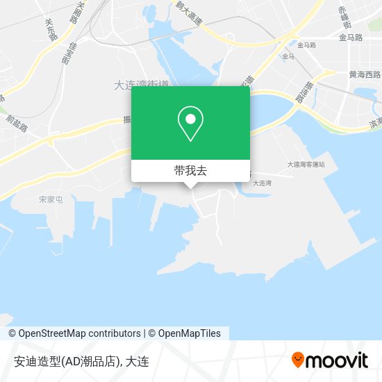 安迪造型(AD潮品店)地图