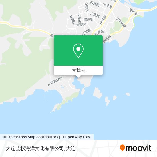 大连芸杉海洋文化有限公司地图