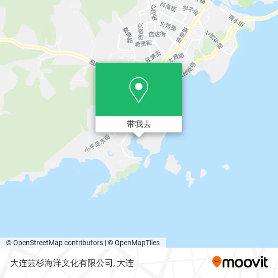 大连芸杉海洋文化有限公司地图