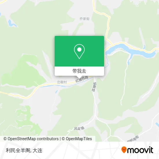 利民全羊阁地图