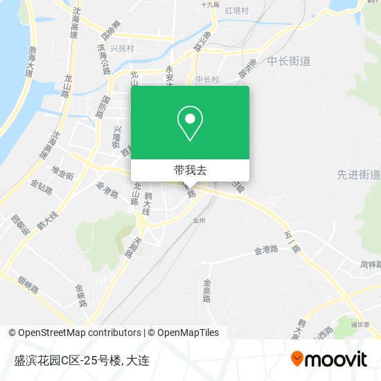 盛滨花园C区-25号楼地图