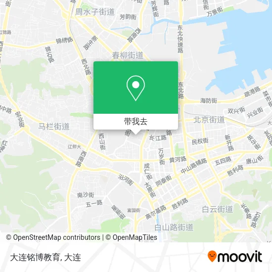 大连铭博教育地图