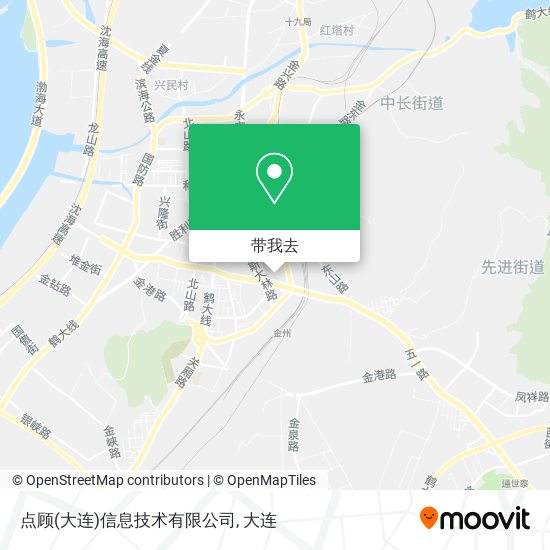 点顾(大连)信息技术有限公司地图