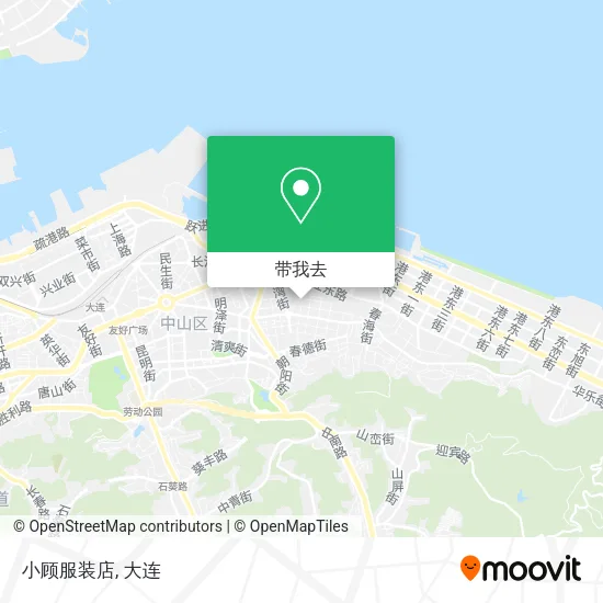 小顾服装店地图