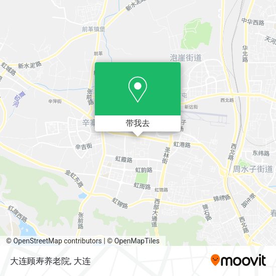 大连顾寿养老院地图